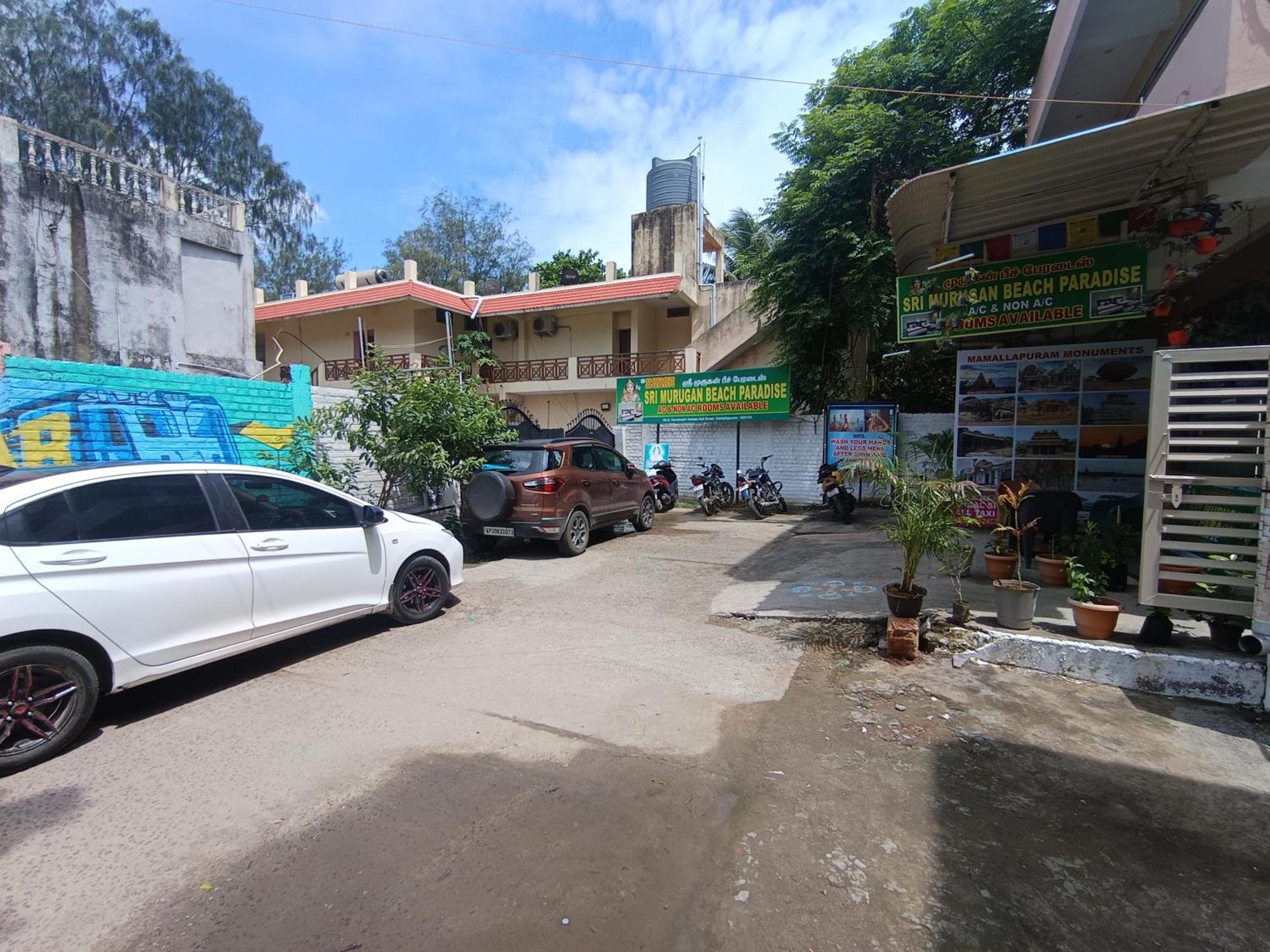 Sri Murugan Beach Paradise Hotel Mahabalipuram Exterior photo